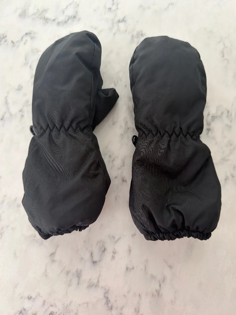 Black Kombi Kids Snow Mittens